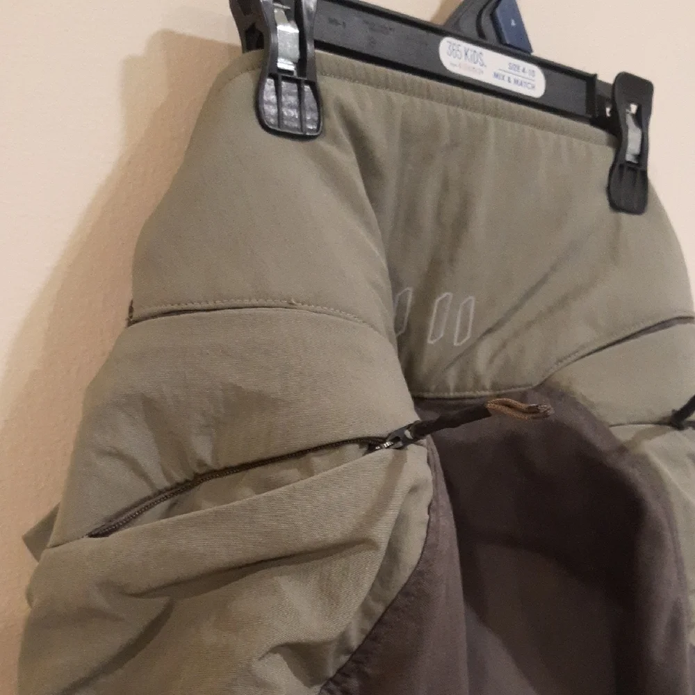 HAMCUS Men's Cargo Pants - Olive and Brown - Picture 10 of 16